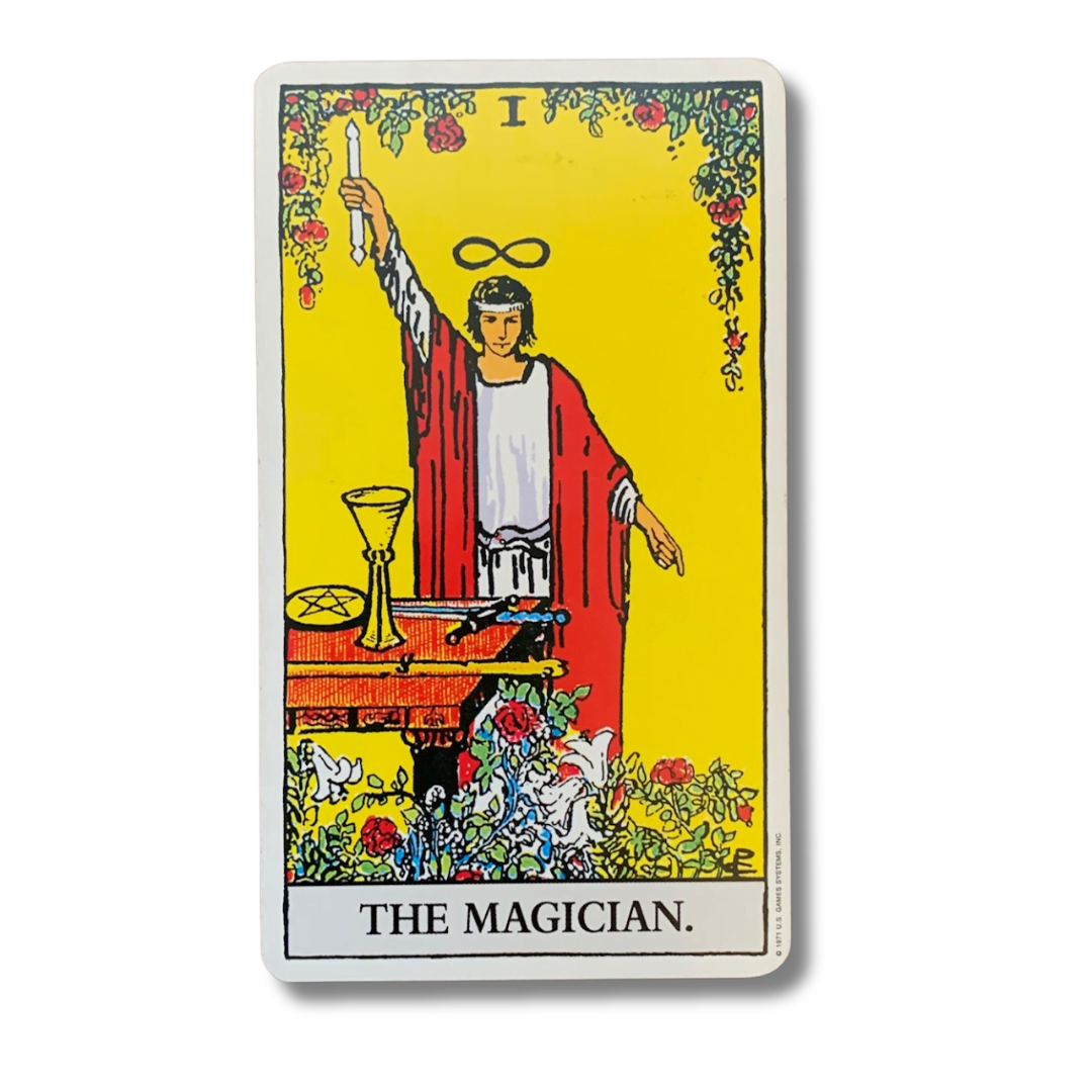 the magician tarot card from the rider-waite-smith deck