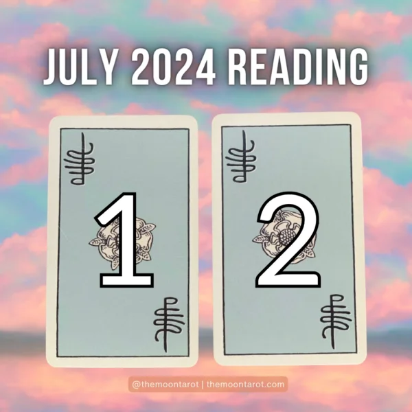 july 2024 interactive energy reading by @themoontarot